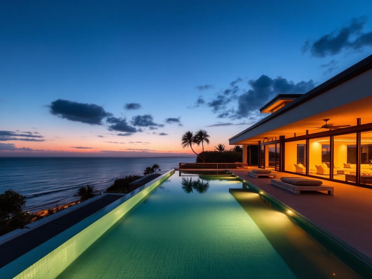 Ocean House — Luxury Real Estate concept website